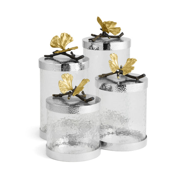 Michael Aram Butterfly Ginkgo Canisters