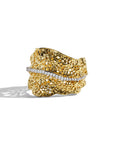 Gooseberry Ring with Diamonds - Gold