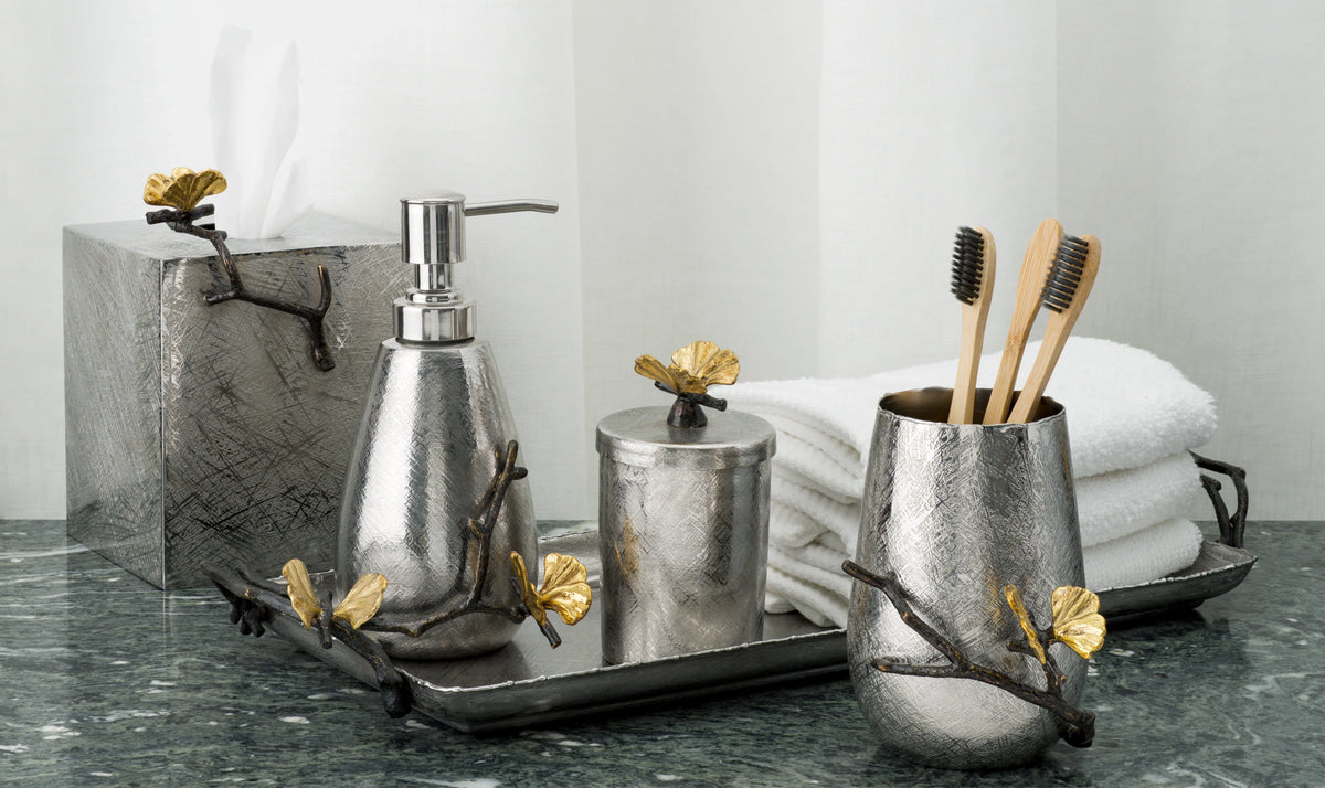 Butterfly Ginkgo Bathroom Accessories