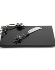 Michael Aram Black Orchid Cheese Board w/ Knife