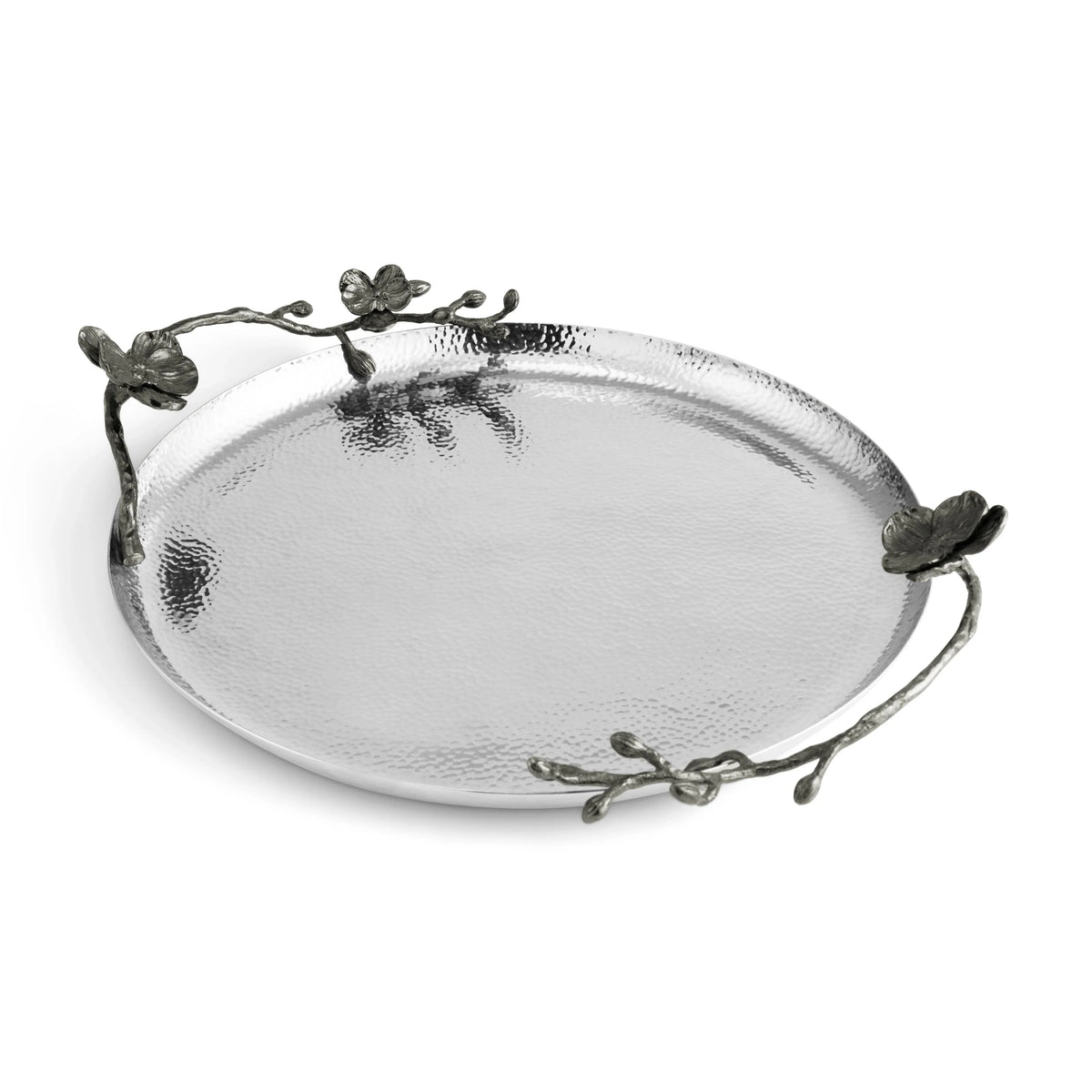 Michael Aram Black Orchid Round Tray