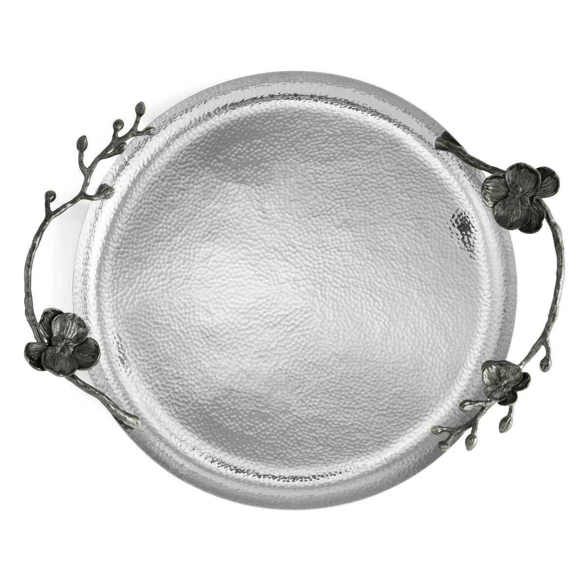 Michael Aram Black Orchid Round Tray