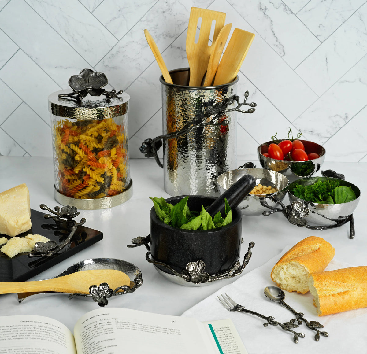 Michael Aram Black Orchid Spoon Rest