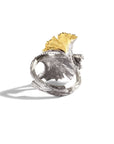 Michael Aram Butterfly Gingko Ring with Diamonds