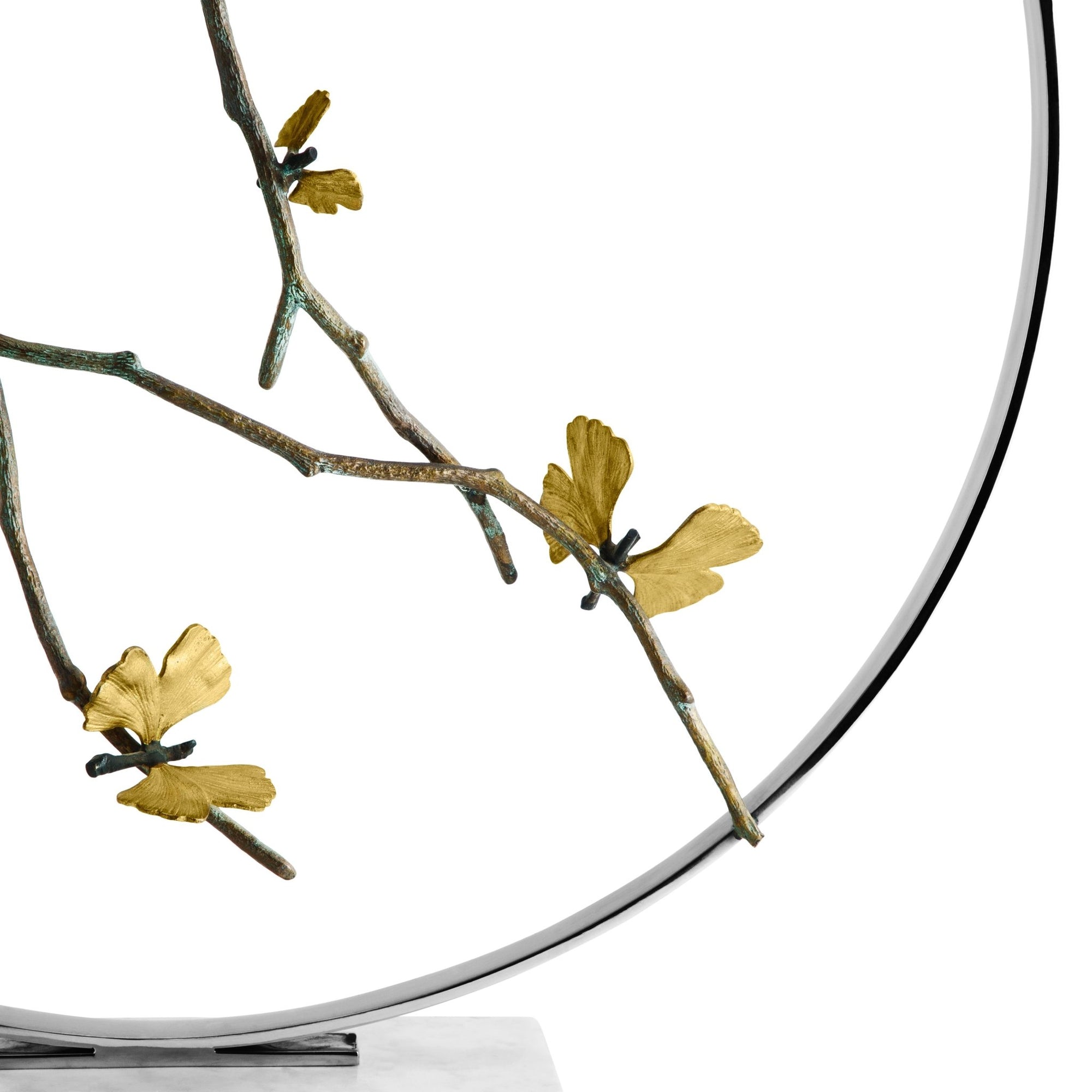 Michael Aram Butterfly Ginkgo 22&quot; Moon Gate Sculpture