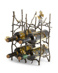 Michael Aram Butterfly Ginkgo 6-Bottle Wine Rack