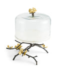 Michael Aram Butterfly Ginkgo Cake Stand w/ Dome