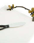 Michael Aram Butterfly Ginkgo Cheese Board w/ Knife