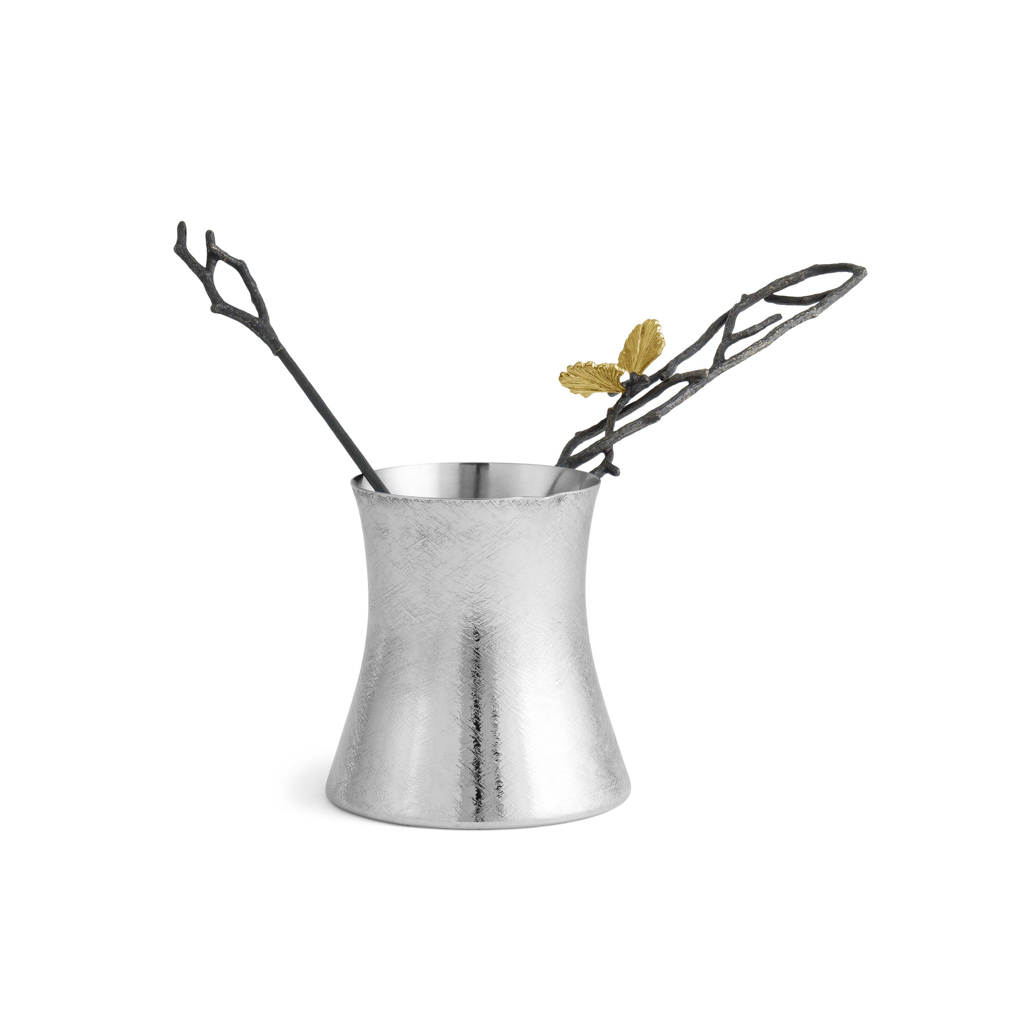 Michael Aram Butterfly Ginkgo Coffee Pot w/ Spoon