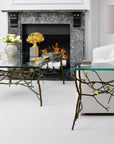 Michael Aram Butterfly Ginkgo Coffee Table