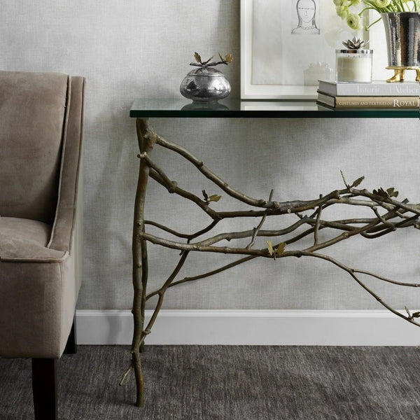 Michael Aram Butterfly Ginkgo Console Table