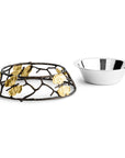 Michael Aram Butterfly Ginkgo Dog Bowl