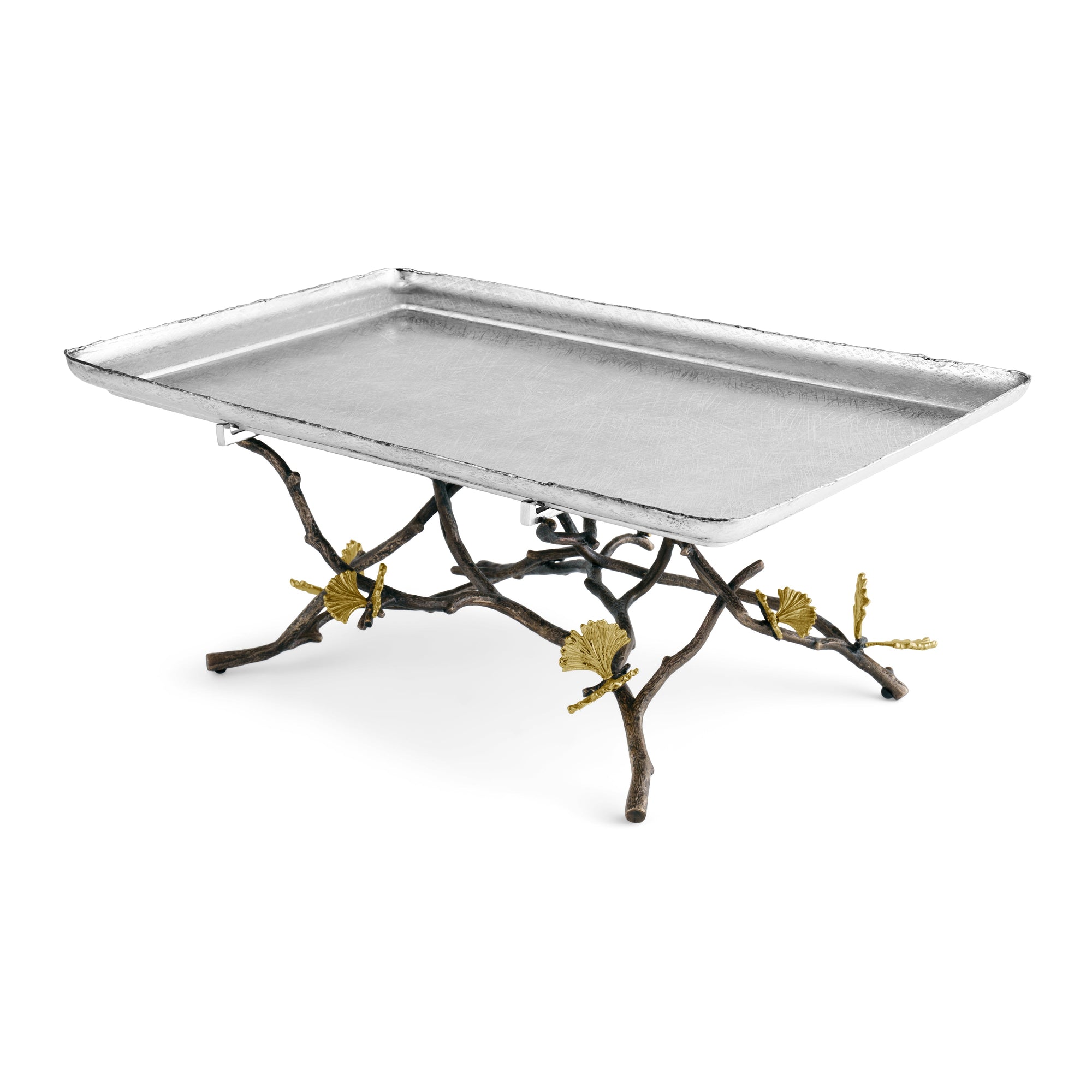 Michael Aram Butterfly Ginkgo Footed Tray