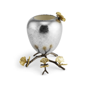 Michael Aram Butterfly Ginkgo Footed Vase