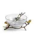 Michael Aram Butterfly Ginkgo Glass Nut Dish w/ Spoon