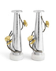 Michael Aram Butterfly Ginkgo Gold Candleholders