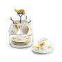 Michael Aram Butterfly Ginkgo Gold Demitasse Set