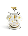 Michael Aram Butterfly Ginkgo Gold Demitasse Set