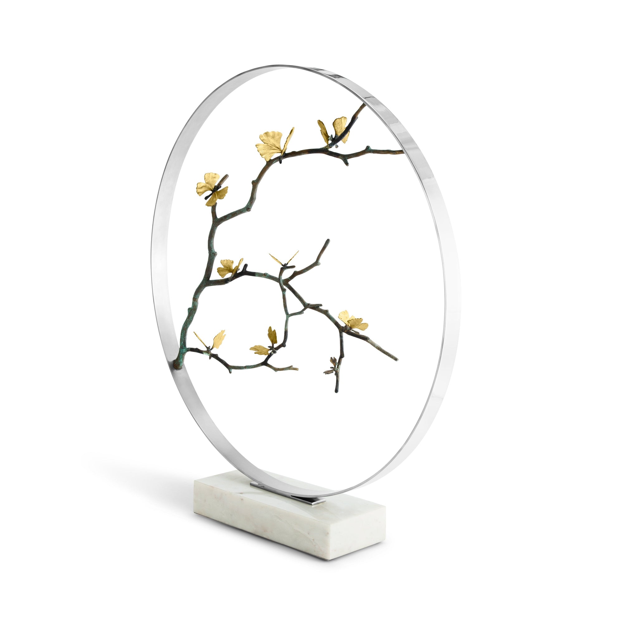 Michael Aram Butterfly Ginkgo Moon Gate Sculpture