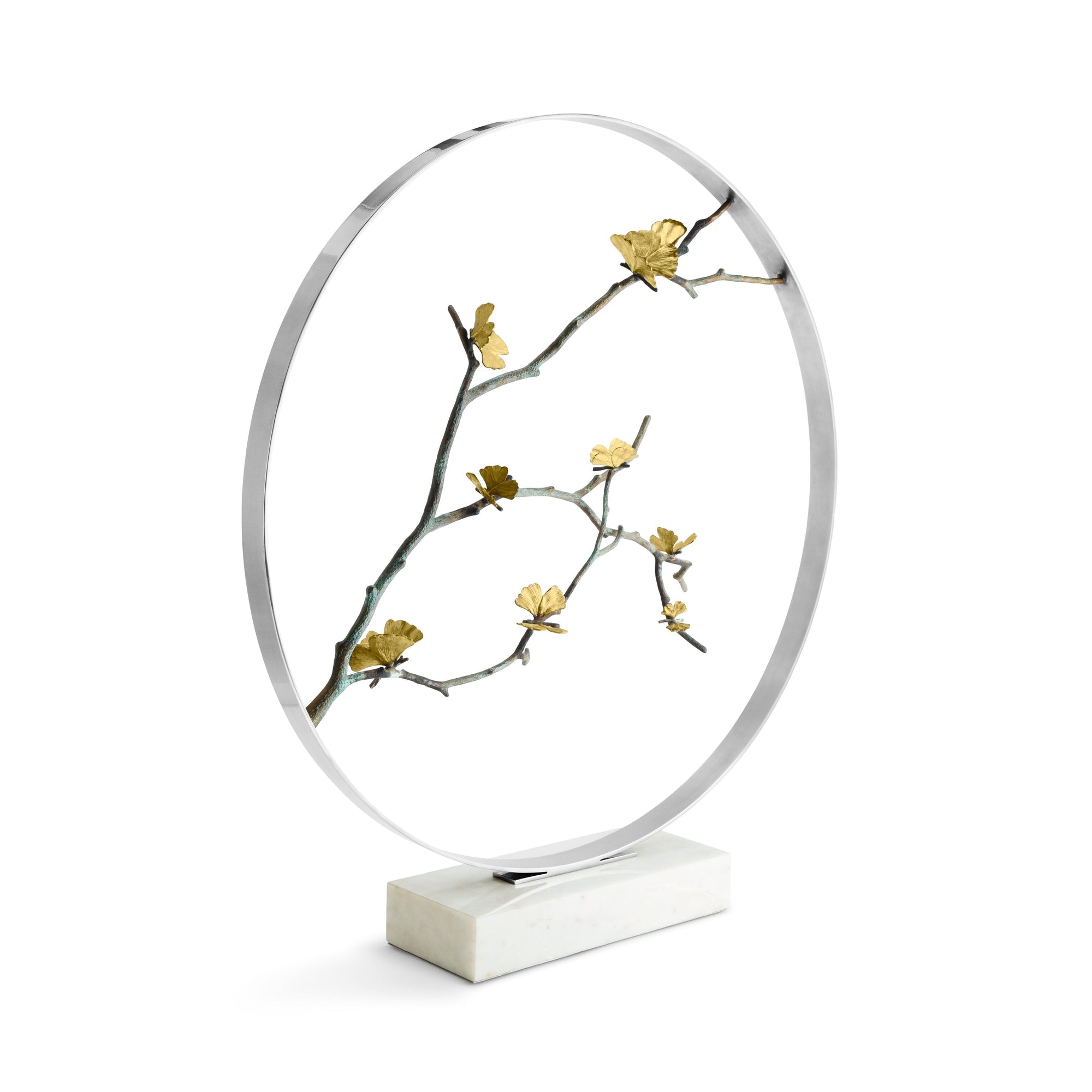 Michael Aram Butterfly Ginkgo Moon Gate Sculpture