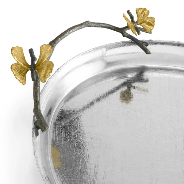 Michael Aram Butterfly Ginkgo Oval Tray
