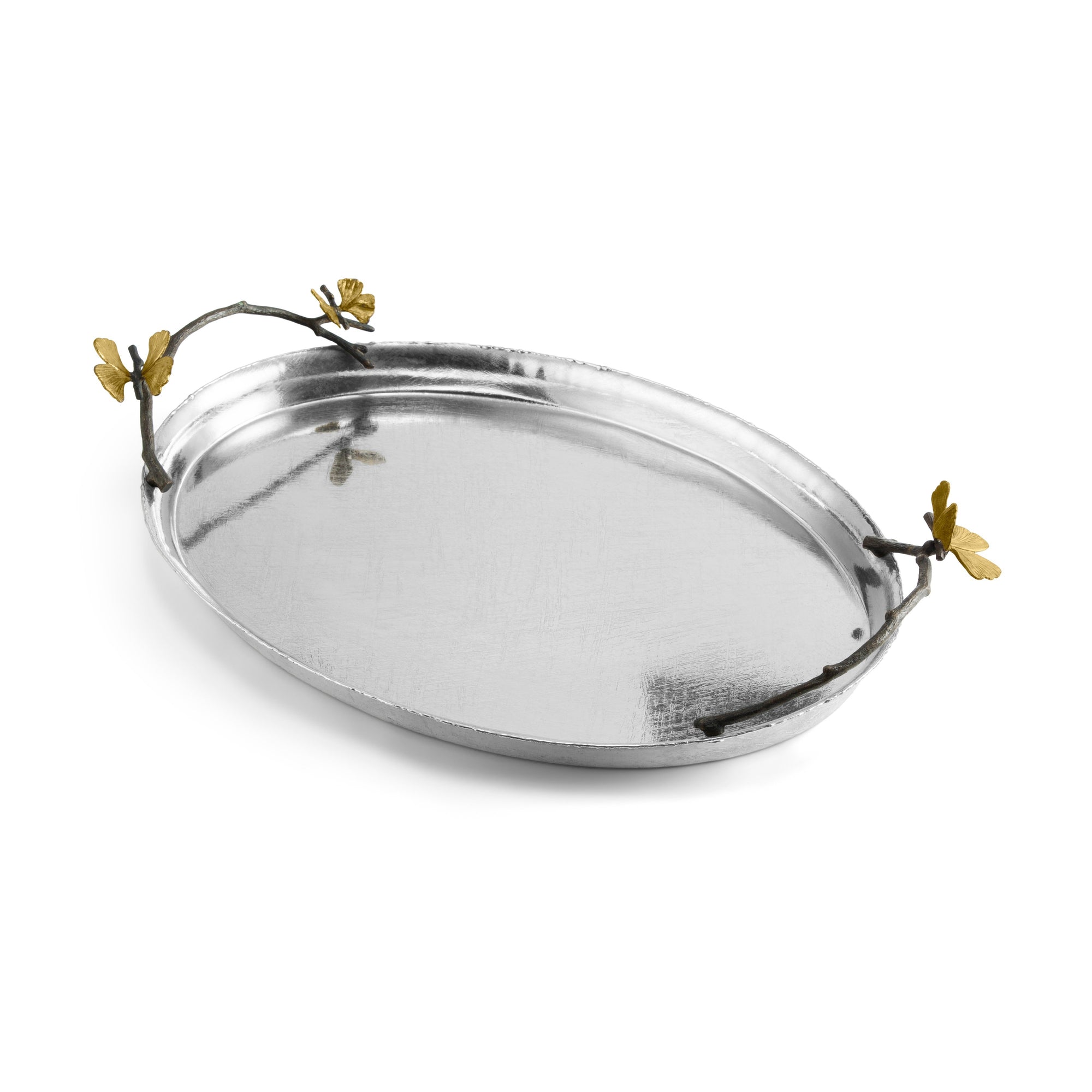 Michael Aram Butterfly Ginkgo Oval Tray