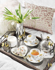 Michael Aram Butterfly Ginkgo Porcelain Tea Set