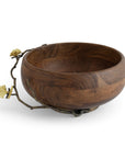 Michael Aram Butterfly Ginkgo Wood Salad Bowl