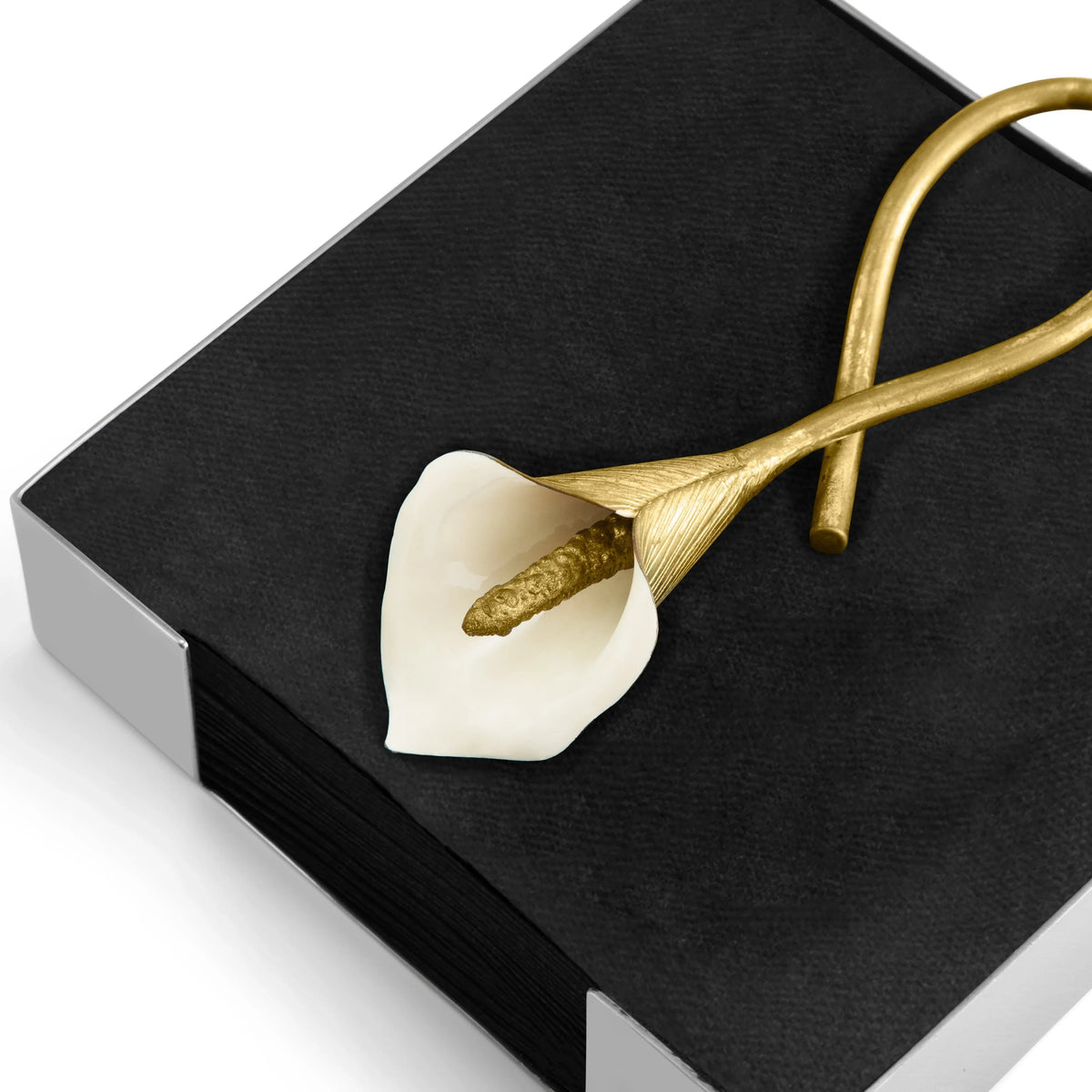 Michael Aram Calla Lily Cocktail Napkin Holder