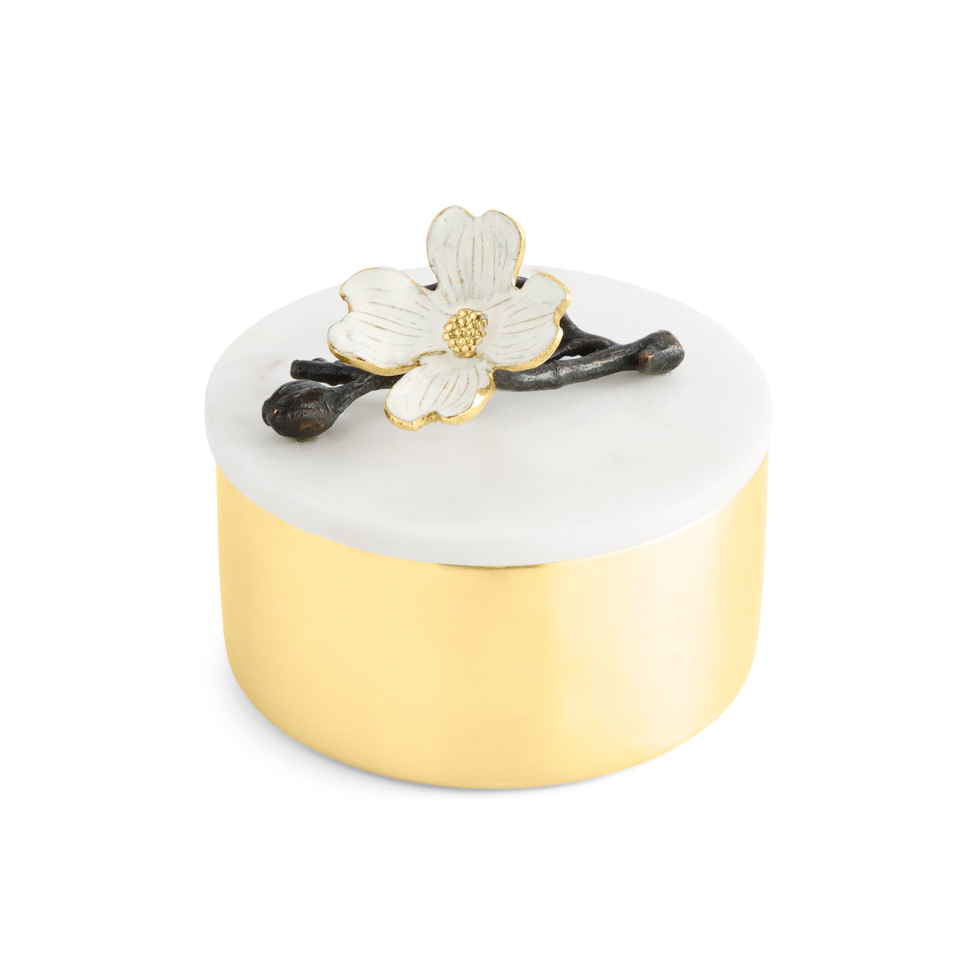 Michael Aram Dogwood Round Box