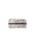 Michael Aram Feather Cuff Ring with Diamonds