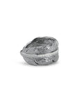 Michael Aram Feather Cuff Ring with Diamonds