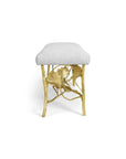 Michael Aram Golden Ginkgo Bench