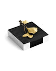 Michael Aram Golden Ginkgo Cocktail Napkin Holder