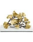 Michael Aram Golden Ginkgo Vertical Napkin Holder