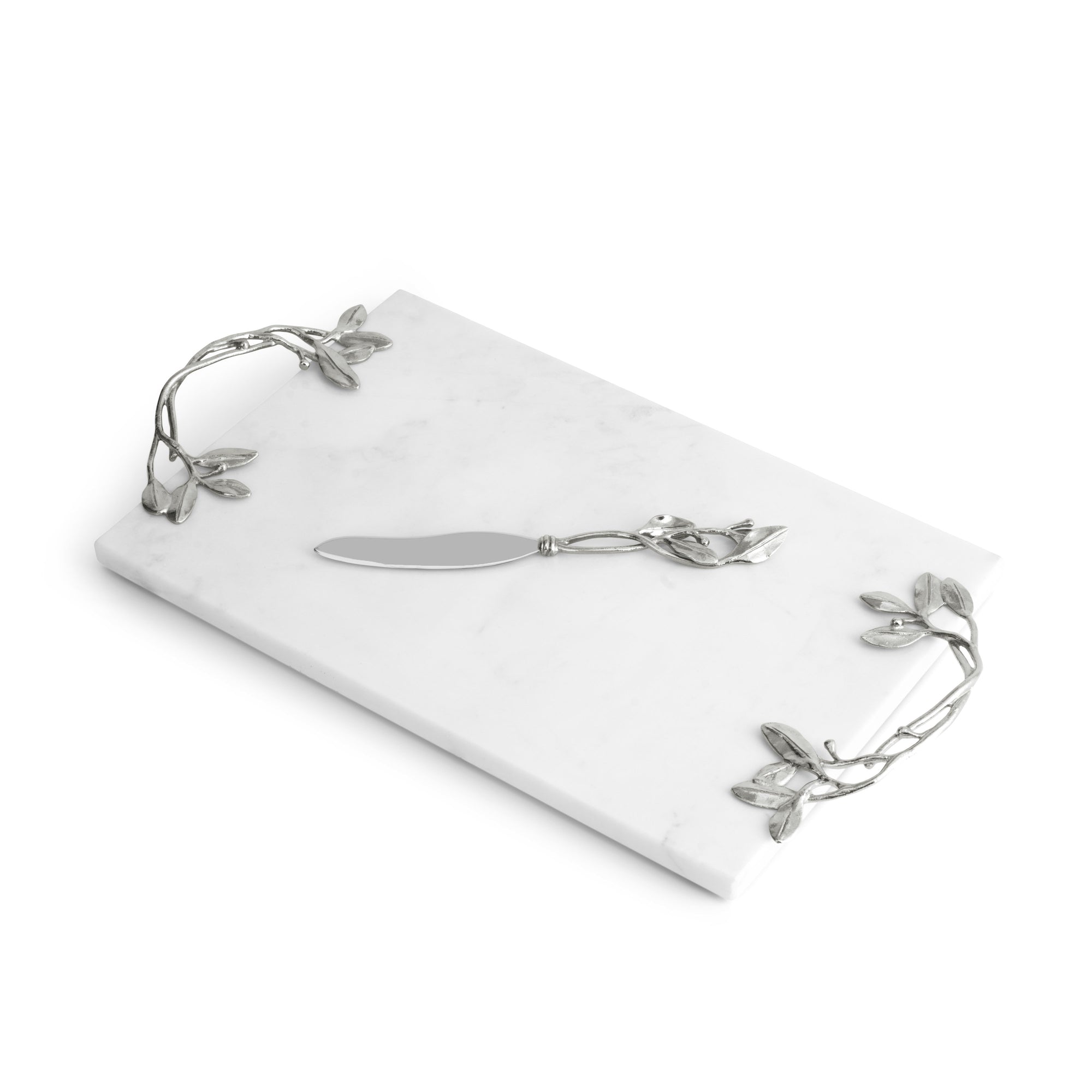 Michael Aram Laurel Cheese Board w/ Knife