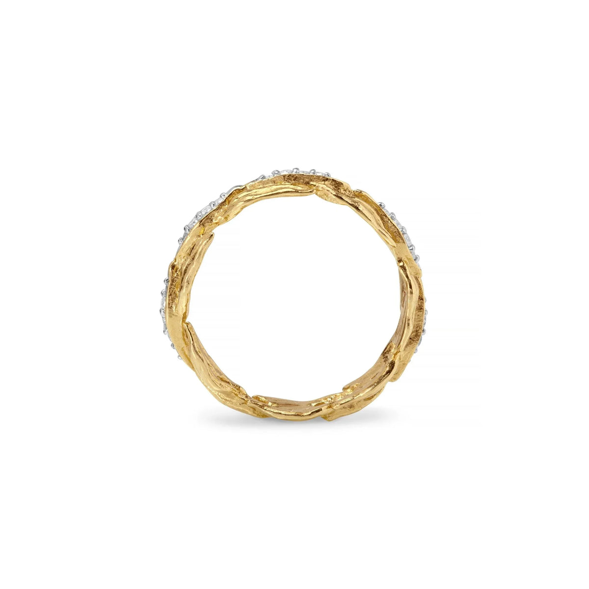 Michael Aram Laurel Ring with Diamonds