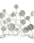 Michael Aram Lily Pad Decorative Fireplace Screen