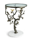 Michael Aram Lovebirds Accent Table