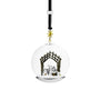 Michael Aram Manger Snow Globe Ornament