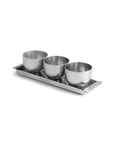 Michael Aram Mirage Triple Bowl Set w/ Tray