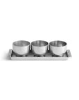 Michael Aram Mirage Triple Bowl Set w/ Tray