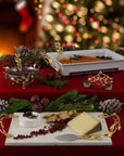 Michael Aram Mistletoe Cheese Board w/ Spreader