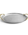 Michael Aram Mistletoe Large Oval Tray