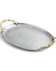 Michael Aram Mistletoe Large Oval Tray