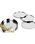 Michael Aram Olive Branch Coaster Set