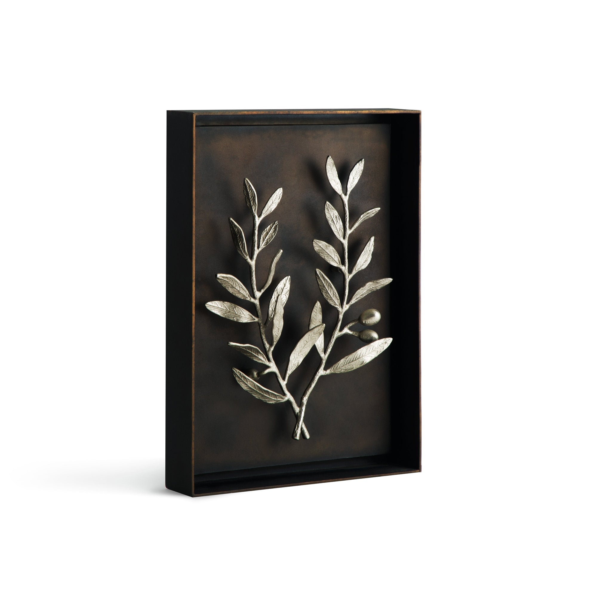 Michael Aram Olive Branch Shadow Box