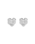 Michael Aram Orchid 11mm Earring with Diamonds