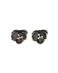 Michael Aram Orchid 11mm Earrings with Diamonds