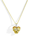 Michael Aram Orchid 15mm Necklace with Diamonds